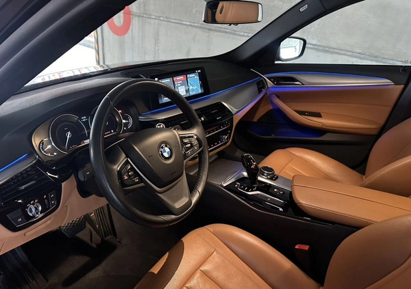 BMW Seria 5 cena 89900 przebieg: 175000, rok produkcji 2017 z Gliwice małe 154